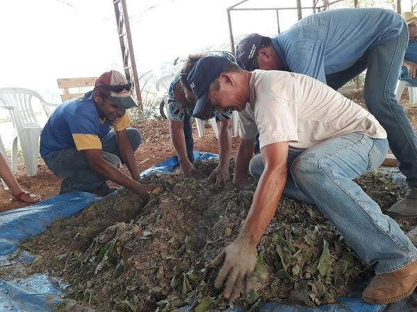 Em Dia de Campo, produtores rurais de Bodoquena aprendem técnicas sustentáveis de fertilização