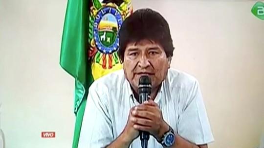 Evo Morales renuncia à presidência da Bolívia