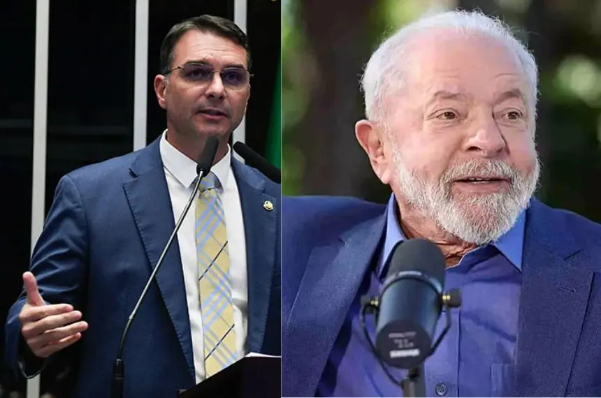 Lula empata com Flávio, Caiado e Zema no 2º turno, diz pesquisa RealTime Big Data