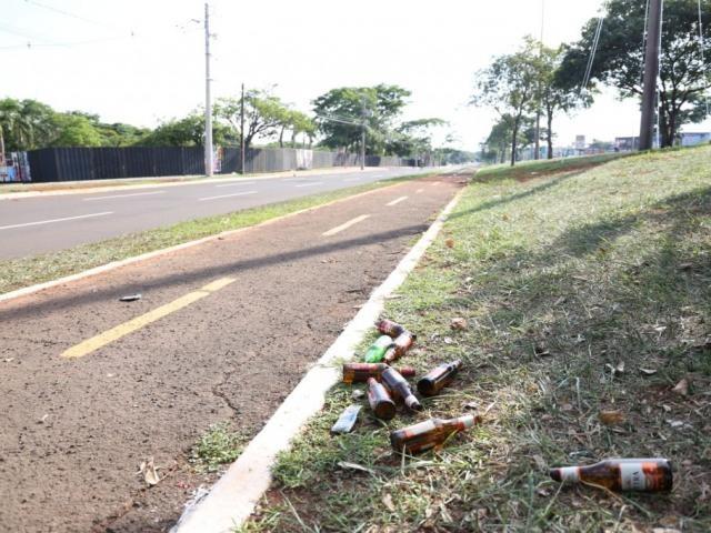 Comemoração pela Libertadores deixa resquícios na Afonso Pena