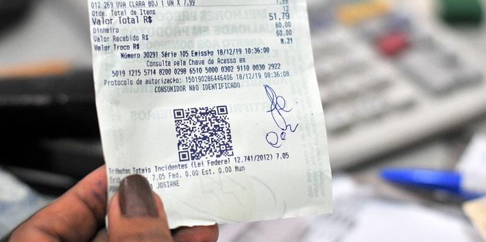 Divulgado calendário de sorteios para quem colocar CPF na nota