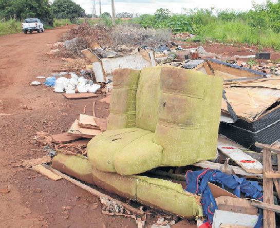 Falta de área para resíduos gera risco de epidemia