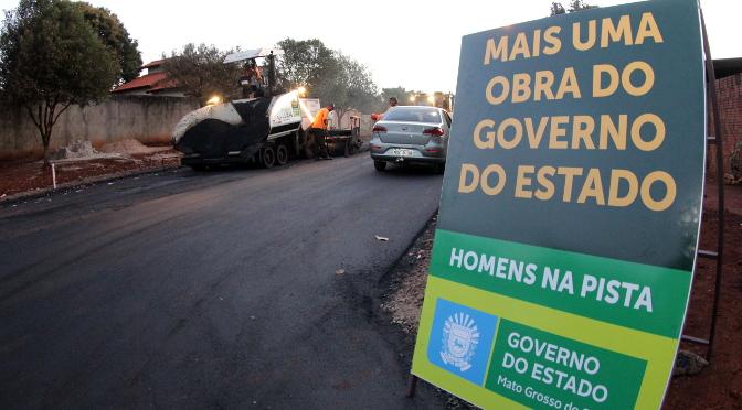 Governo investirá R$ 7 milhões em pavimentação