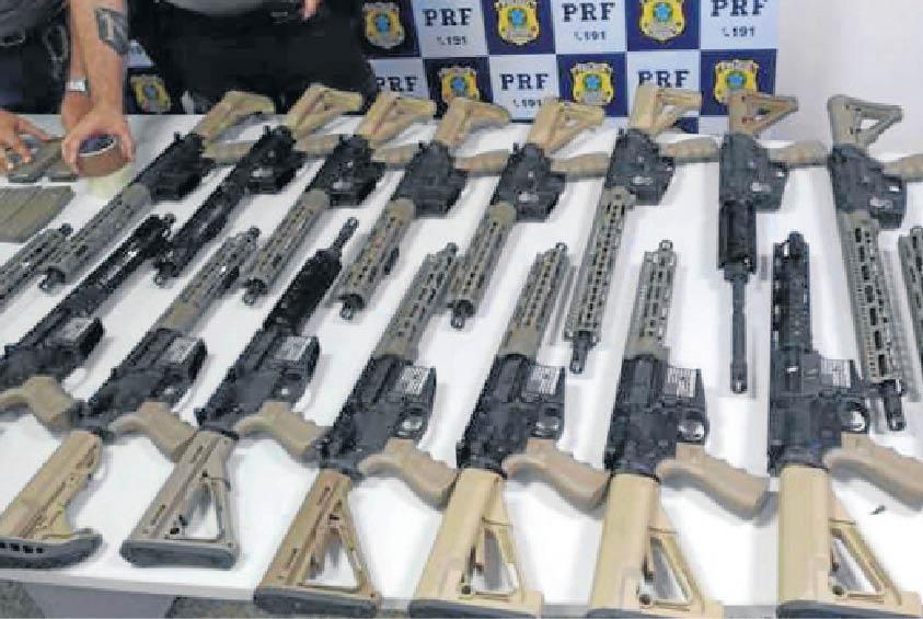 Armas que alimentam o crime no Rio passam por MS