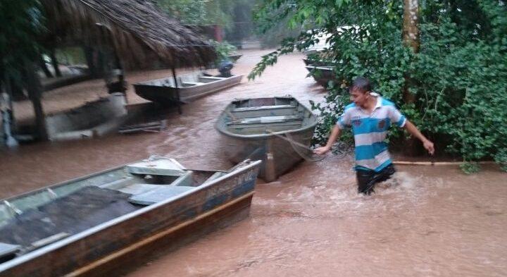 Defesa Civil vai decretar alerta após cheia em Aquidauana