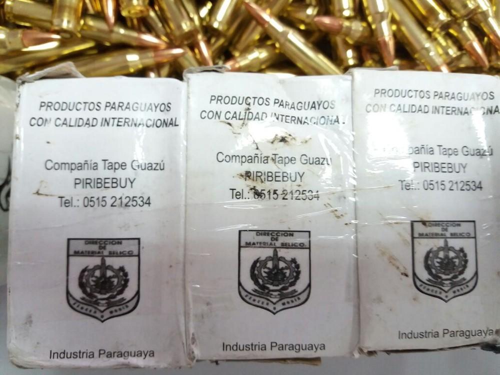 Munições no RJ podem ter vindo da fronteira