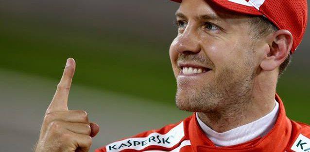 Com dobradinha da Ferrari, Vettel conquista pole