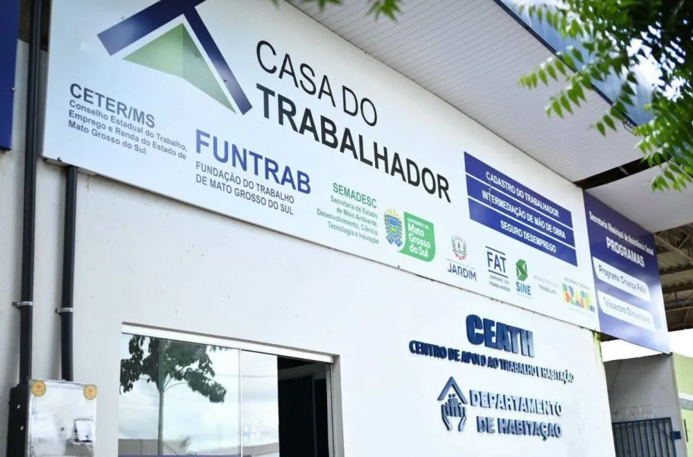 Casa do Trabalhador de Jardim divulga novas vagas de emprego
