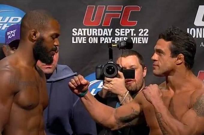 Jon Jones homenageia Belfort: ‘Nada além de respeito”