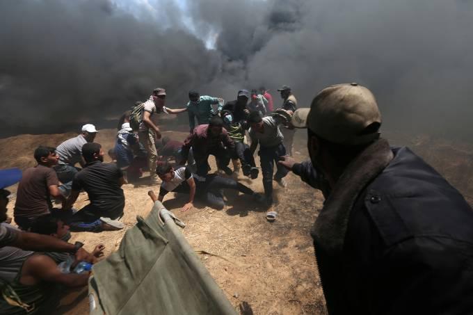 Israel bombardeia posições do Hamas na Faixa de Gaza