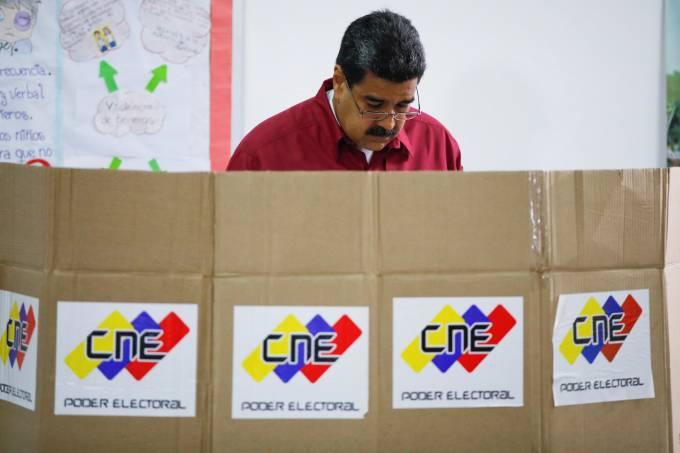 Maduro se encaminha para a reeleição