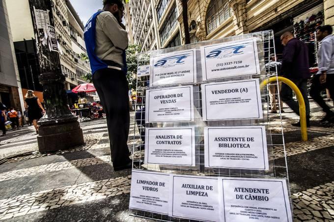 Falta de vagas atinge 13,4 milhões de brasileiros em abril