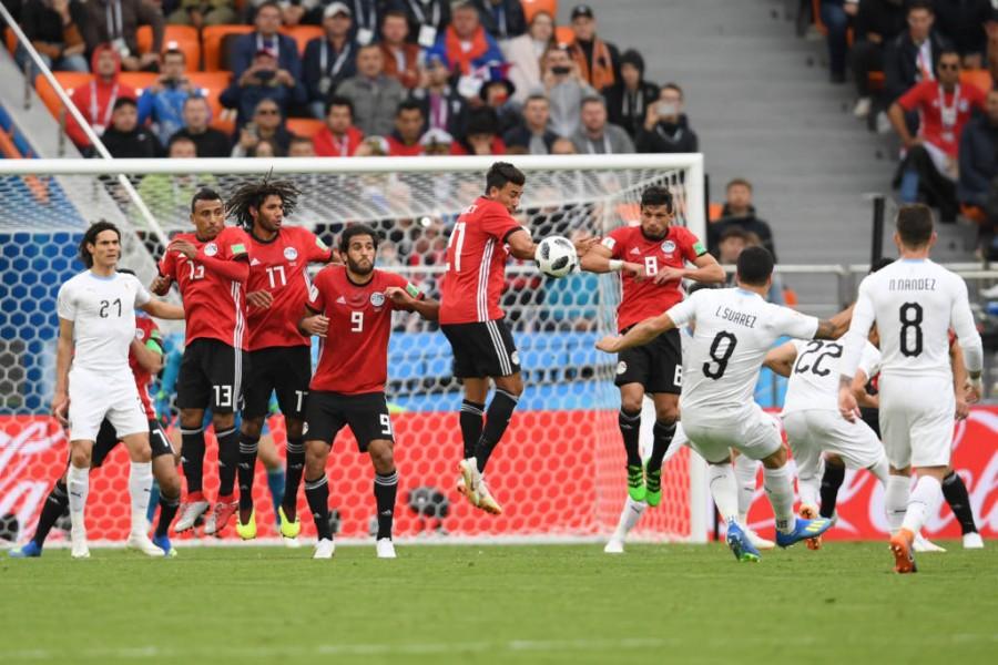 Com Suarez em dia ruim e sem Salah, Uruguai vence o Egito