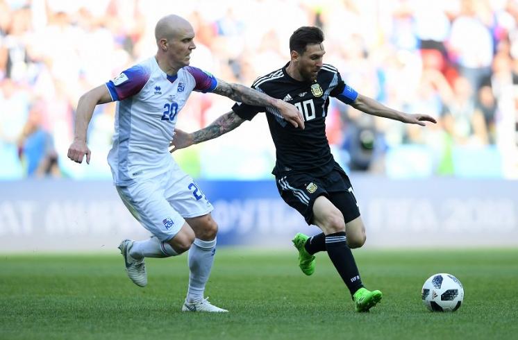 Argentina e Islândia empatam em 1 a 1 no Spartak
