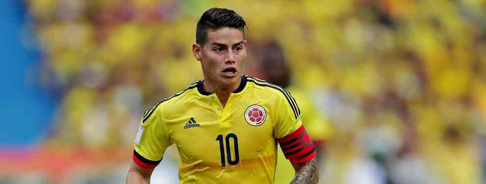 James Rodríguez começa no banco em estreia
