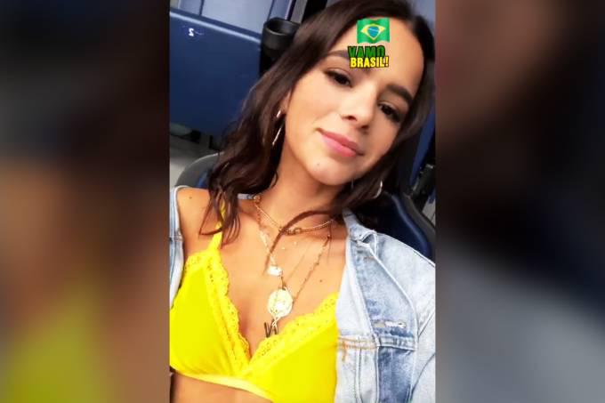 Copa 2018: Bruna Marquezine fatura com sutiã patrocinado